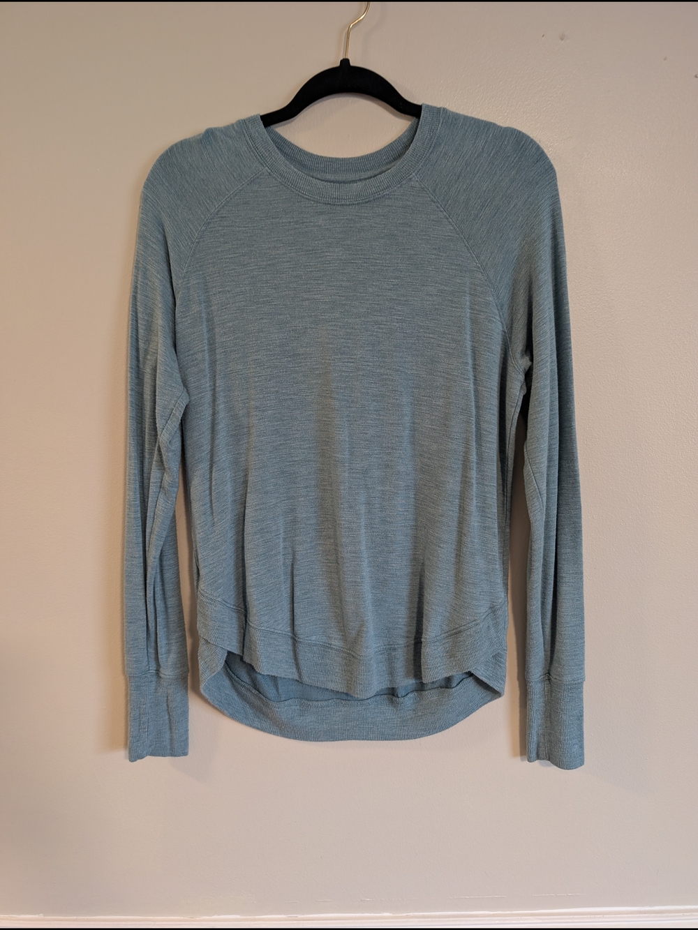 Athleta‎ Blue Long Sleeve Top Size S